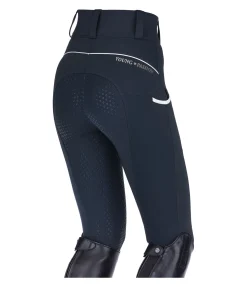 Felix Bühler Pantalon d'équitation hybride à fond intégral grip enfant Jola navy New