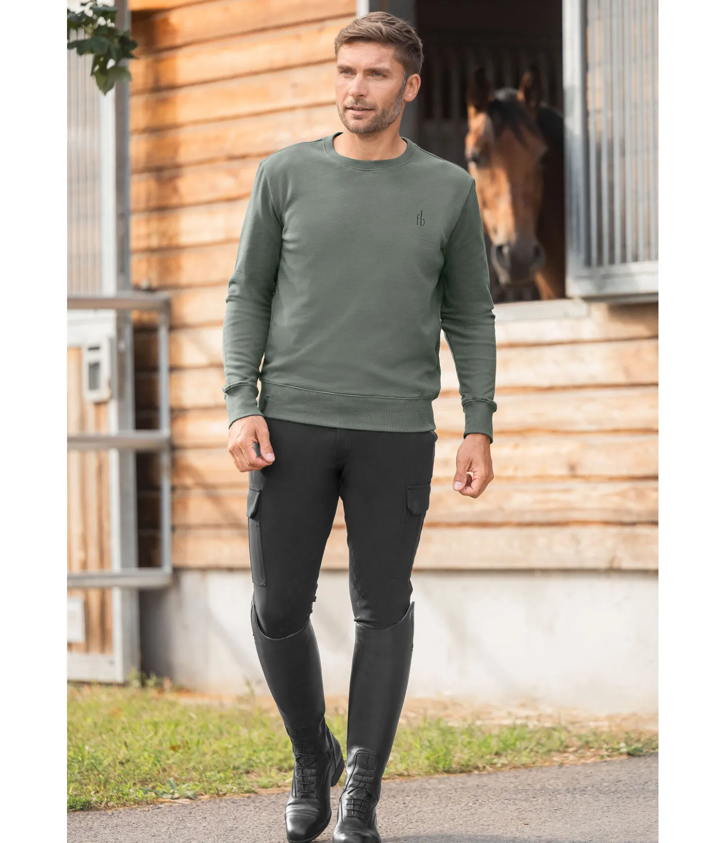 Felix Bühler Pantalon d'équitation hybride homme Lucas noir Sale