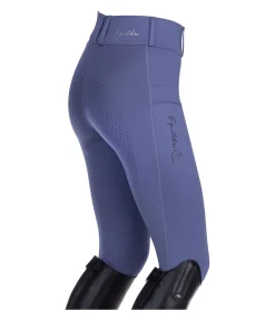 Equilibre Pantalon d'équitation hybride à fond intégral grip enfant Ilva améthyste Outlet