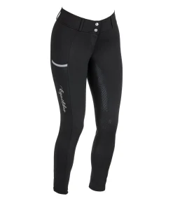 Equilibre Pantalon d'équitation hybride à fond intégral grip Functional-Basic noir Best