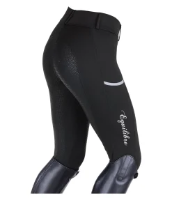 Equilibre Pantalon d'équitation hybride à fond intégral grip Functional-Basic noir Best