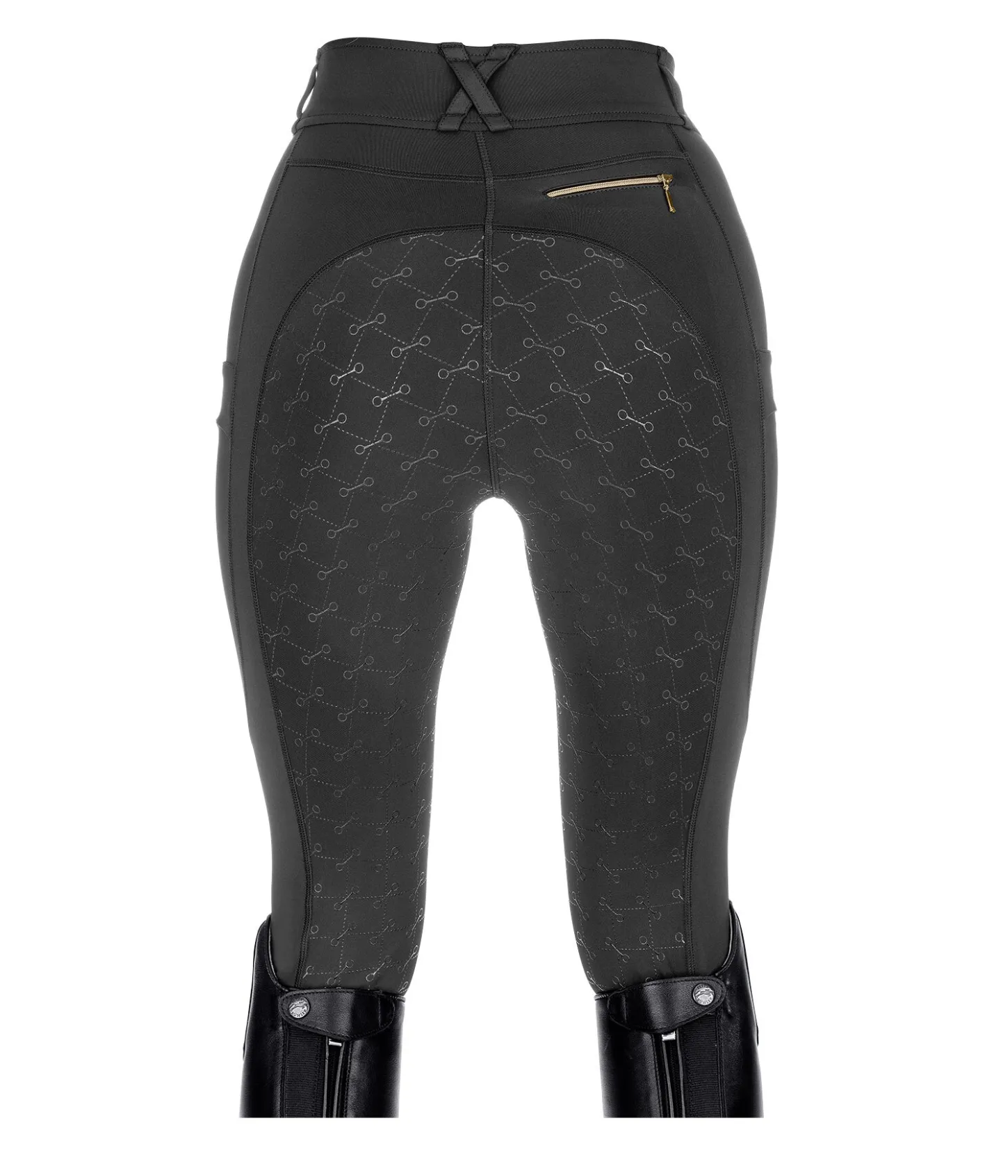 Felix Bühler Pantalon d'équitation hybride à fond intégral Kathleen noir Clearance