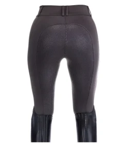Equilibre Pantalon d'équitation hybride à fond intégral grip Functional-Basic carbone Sale