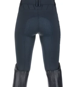 Felix Bühler Pantalon d'équitation hybride à fond intégral Grip enfant Biese bleu minuit New