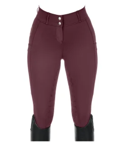 Felix Bühler Pantalon d'équitation hybride à fond intégral Kathleen acajou Hot