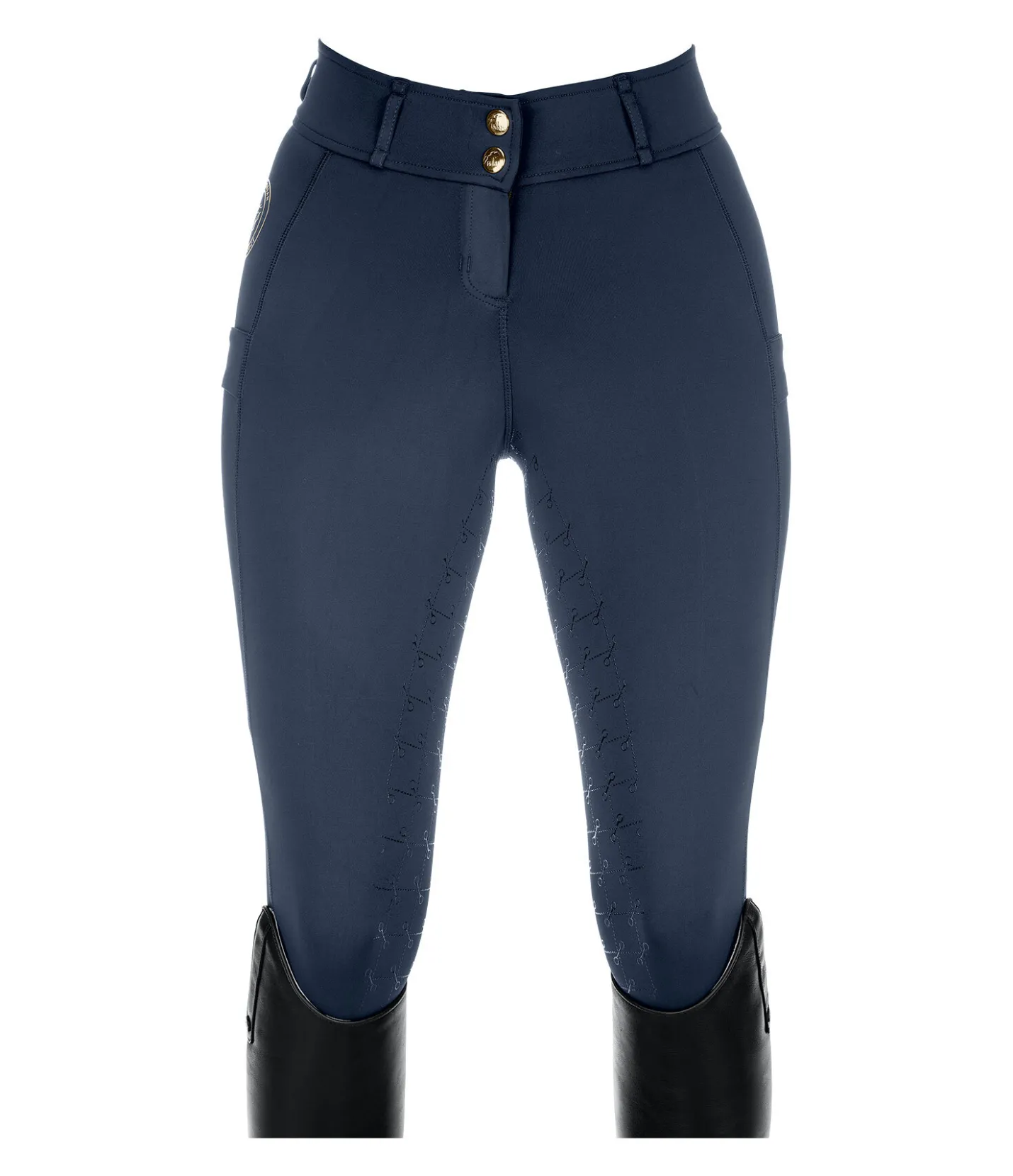 Felix Bühler Pantalon d'équitation hybride à fond intégral Kathleen navy Online