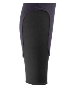 Equilibre Pantalon d'équitation hybride et thermique à fond intégral grip enfant Caitlyn II bleu minuit Sale
