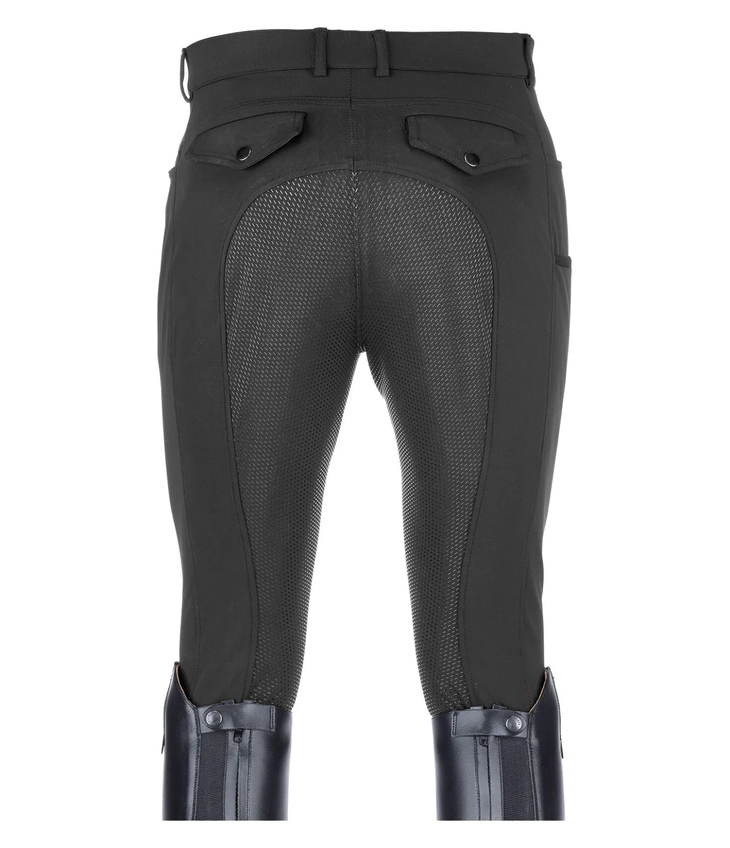 Felix Bühler Pantalon d'équitation hybride thermique à fond intégral grip homme Kansas noir Hot