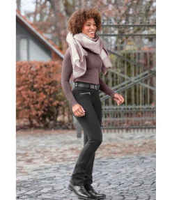 Equilibre Pantalon d'équitation jodhpur à fond intégral grip Clarissa noir Outlet
