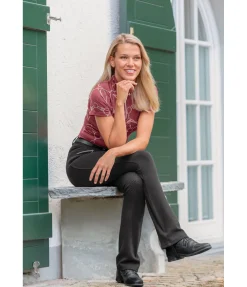 Equilibre Pantalon d'équitation jodhpur à fond intégral grip Clarissa noir Outlet