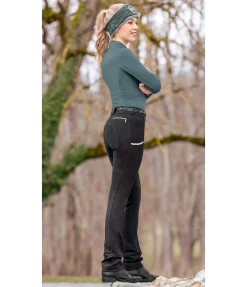 Felix Bühler Pantalon d'équitation jodhpur à fond intégral Tamara noir Outlet