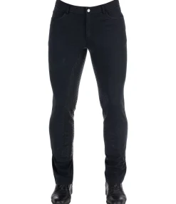 Felix Bühler Pantalon d'équitation jodhpur en jean avec fond intégral grip homme Owen noir Hot