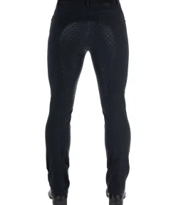 Felix Bühler Pantalon d'équitation jodhpur en jean avec fond intégral grip homme Owen noir Hot