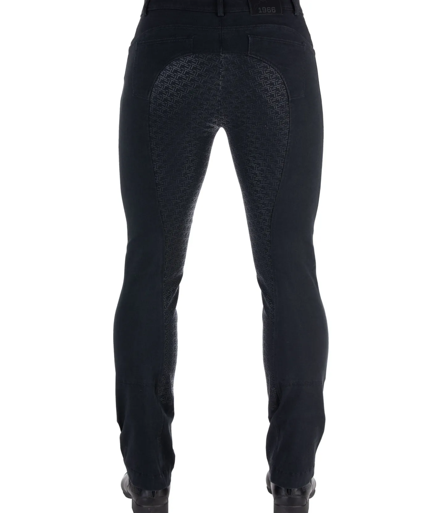 Felix Bühler Pantalon d'équitation jodhpur en jean avec fond intégral grip homme Owen noir Hot