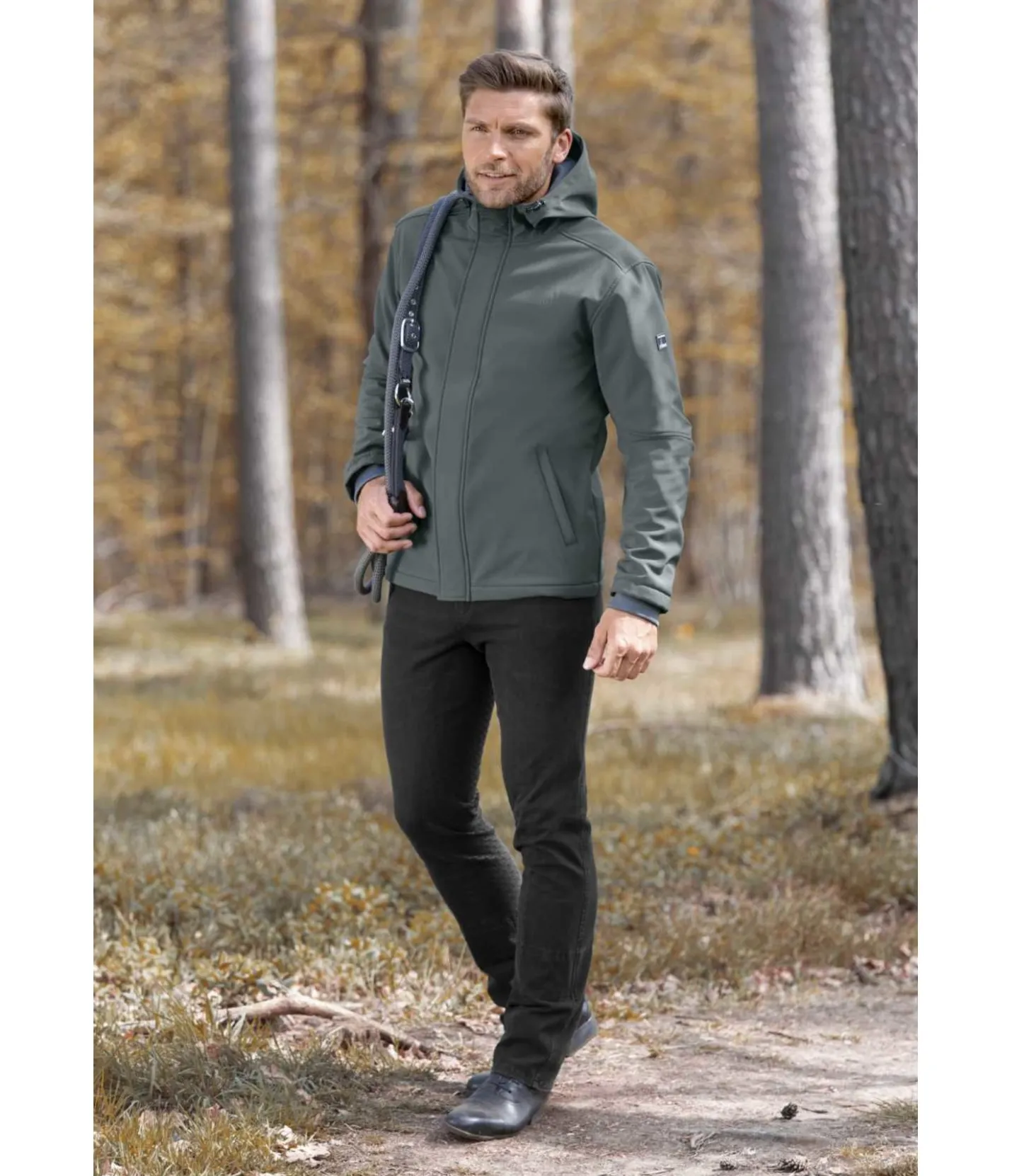 Felix Bühler Pantalon d'équitation jodhpur en jean avec fond intégral grip homme Owen noir Hot
