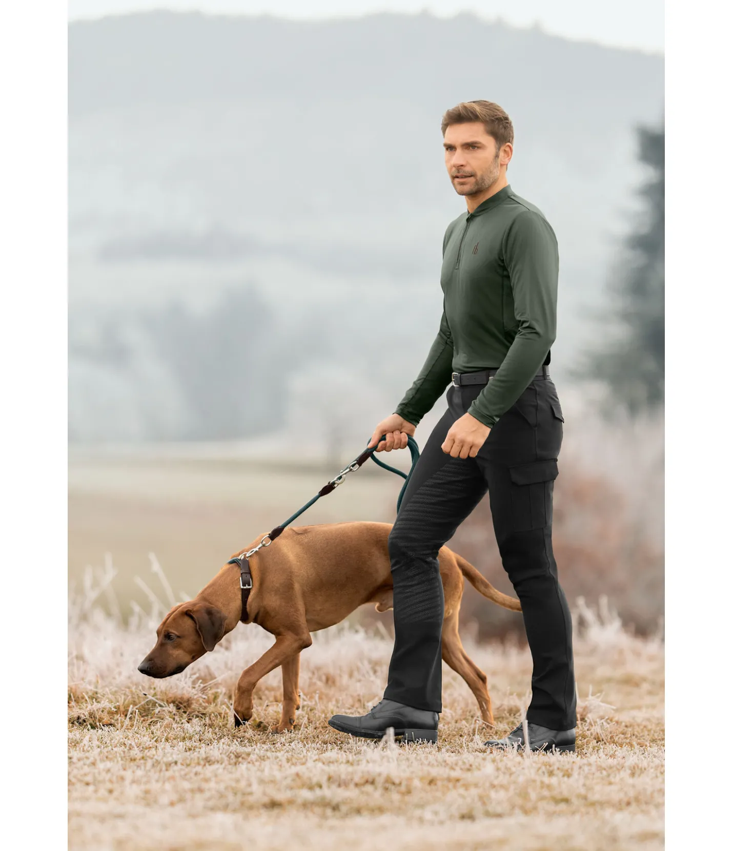 Felix Bühler Pantalon d'équitation jodhpur homme Rio noir Clearance