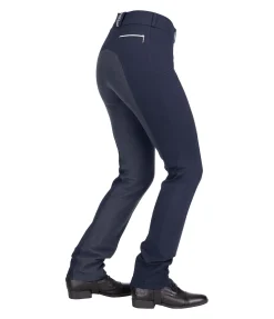 Felix Bühler Pantalon d'équitation jodhpur à fond intégral Tamara navy classique