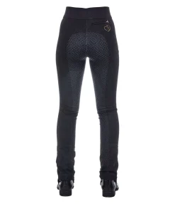 Equilibre Pantalon d'équitation jodhpur à fond intégral grip enfant Lucia denim foncé Discount