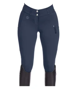 Felix Bühler Pantalon d'équitation mesh hybride à basanes grip Romy navy Clearance