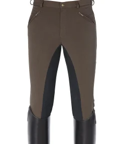 Equilibre Pantalon d'équitation Super-Stretch homme Leon brun Sale