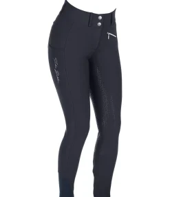 Felix Bühler Pantalon d'équitation taille haute thermique à fond intégral grip Elodie navy Online