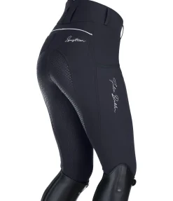 Felix Bühler Pantalon d'équitation taille haute thermique à fond intégral grip Elodie navy Online