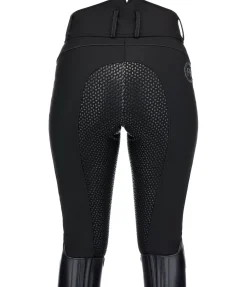 Felix Bühler Pantalon d'équitation taille haute shoftshell à fond intégral Grip Ariana noir Hot