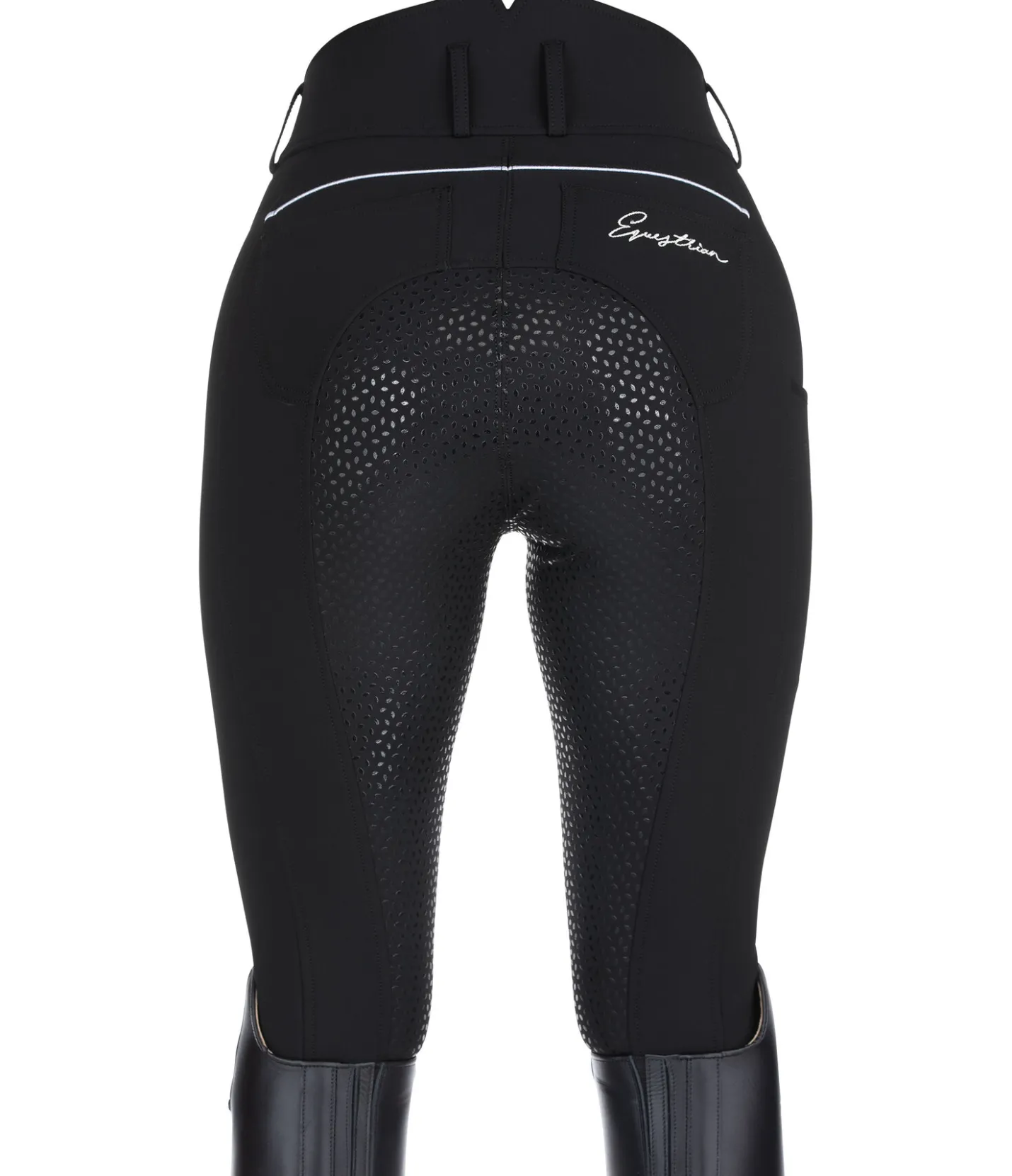Felix Bühler Pantalon d'équitation taille haute thermique à fond intégral grip Elodie noir Sale
