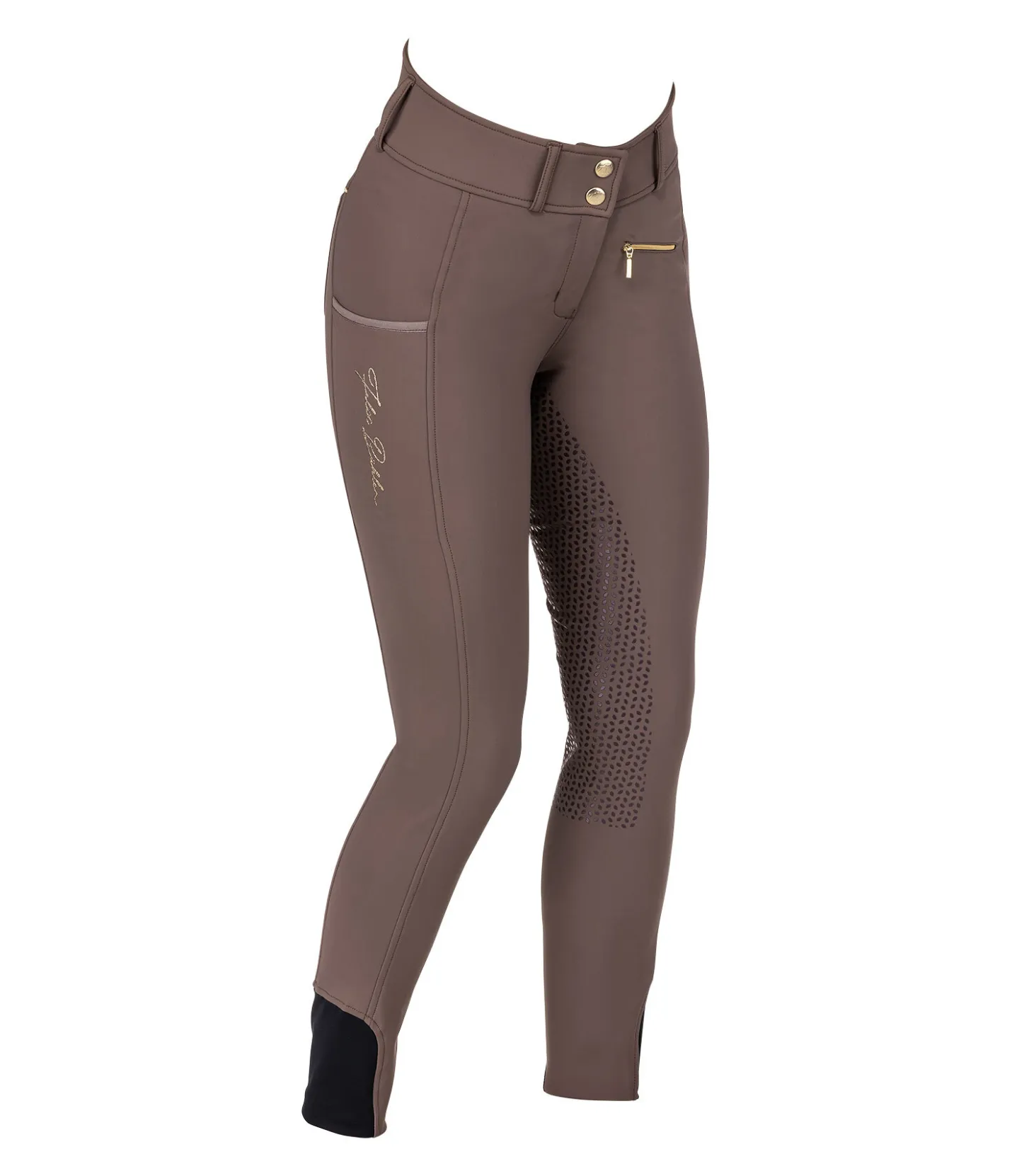 Felix Bühler Pantalon d'équitation taille haute thermique à fond intégral grip Elodie cannelle Clearance