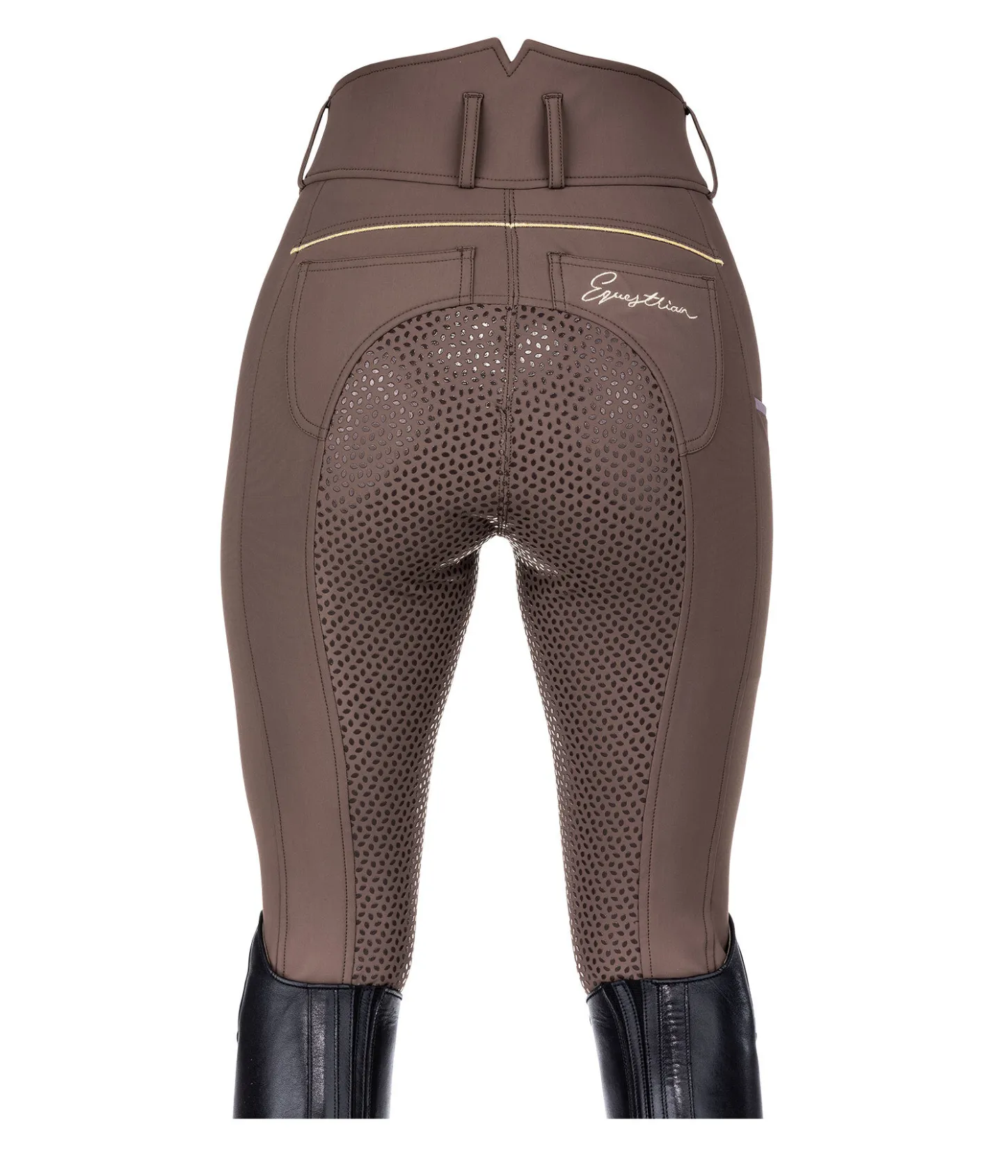 Felix Bühler Pantalon d'équitation taille haute thermique à fond intégral grip Elodie cannelle Clearance