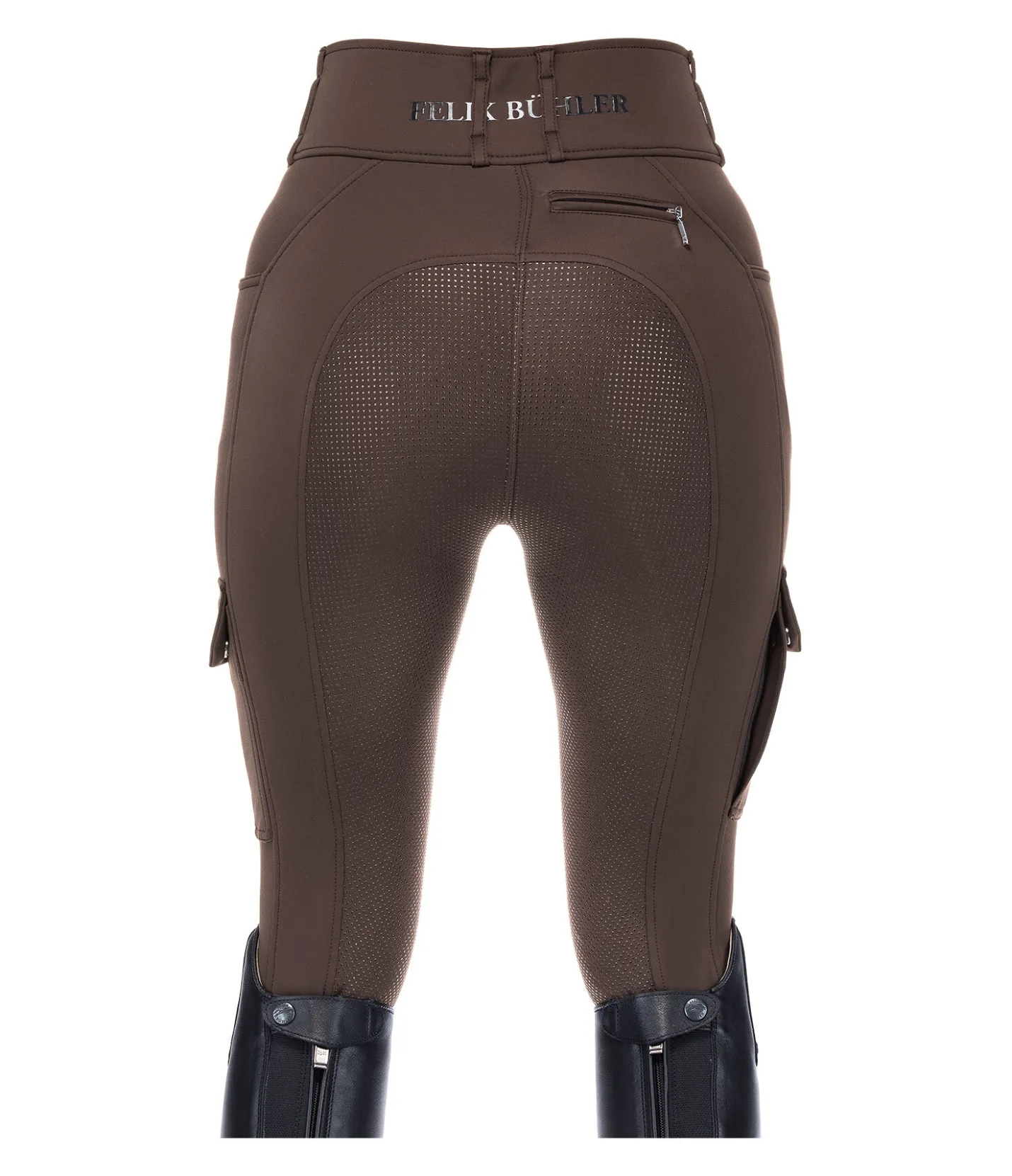 Felix Bühler Pantalon d'équitation thermique hybride à fond intégral grip Madeleine chocolat noir Sale