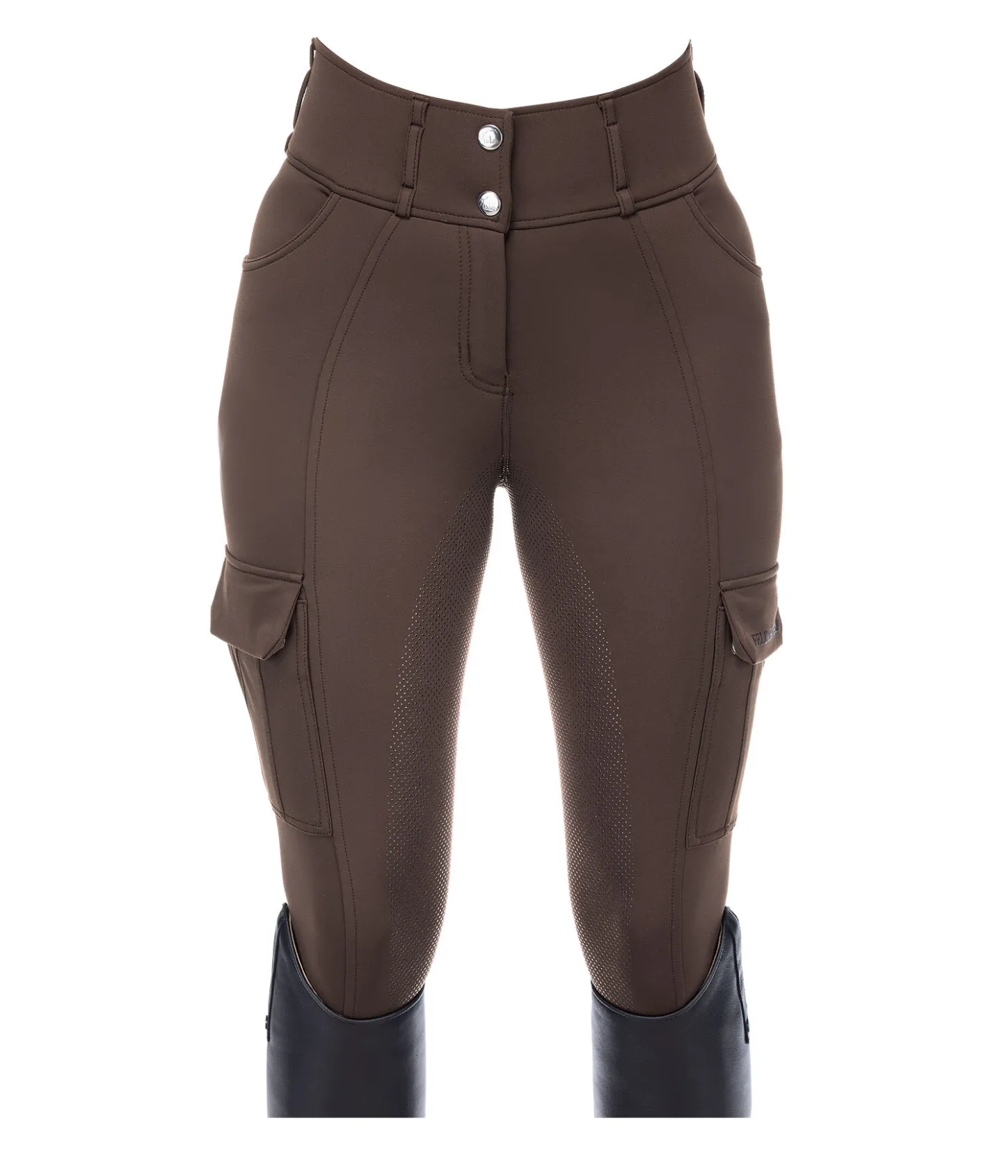 Felix Bühler Pantalon d'équitation thermique hybride à fond intégral grip Madeleine chocolat noir Sale