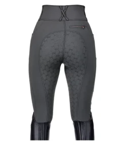 Felix Bühler Pantalon d'équitation thermique à fond intégral grip Jessica carbone New