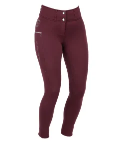 Felix Bühler Pantalon d'équitation thermique hybride à fond intégral grip Cheyenne acajou Best