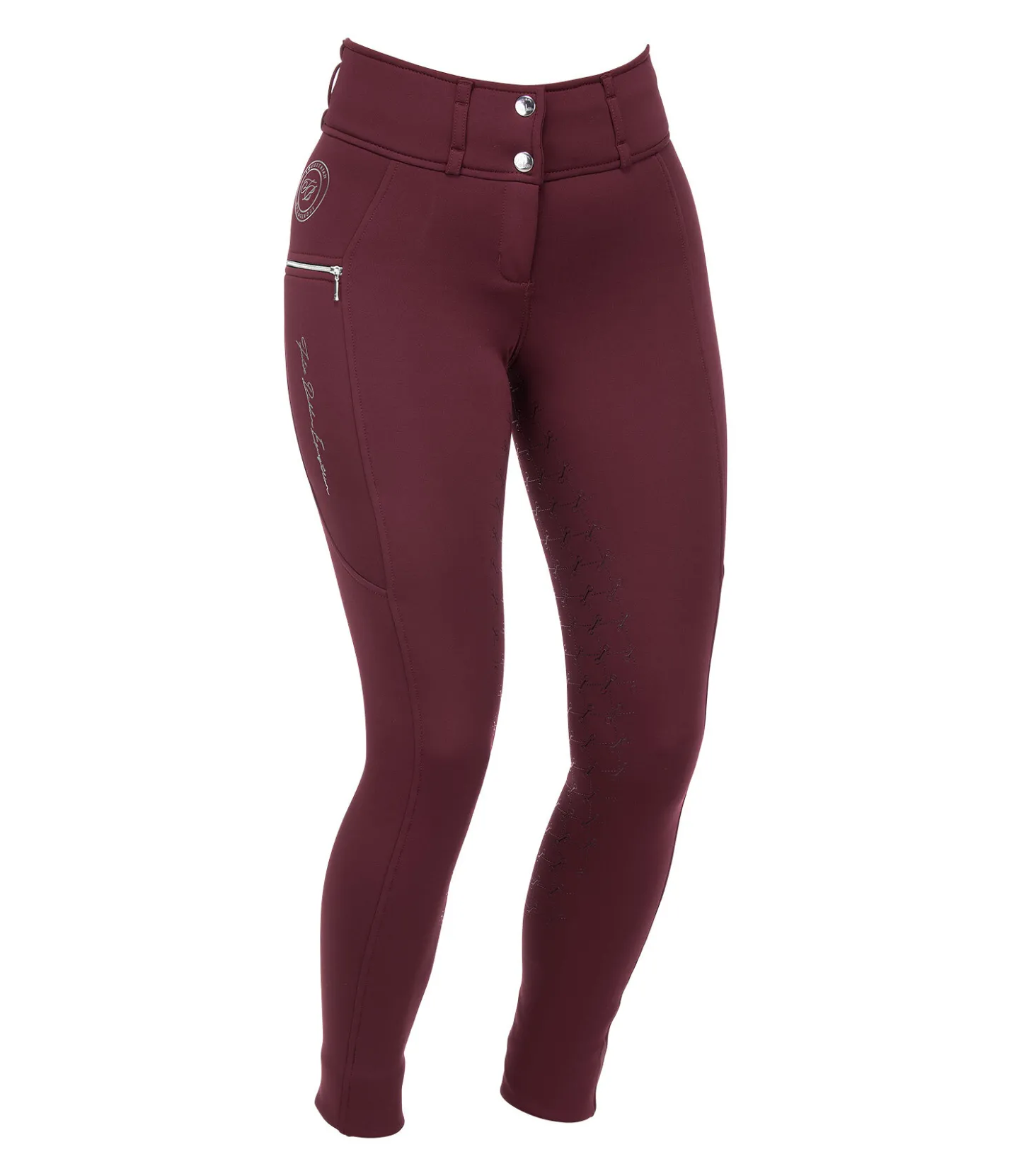 Felix Bühler Pantalon d'équitation thermique hybride à fond intégral grip Cheyenne acajou Best