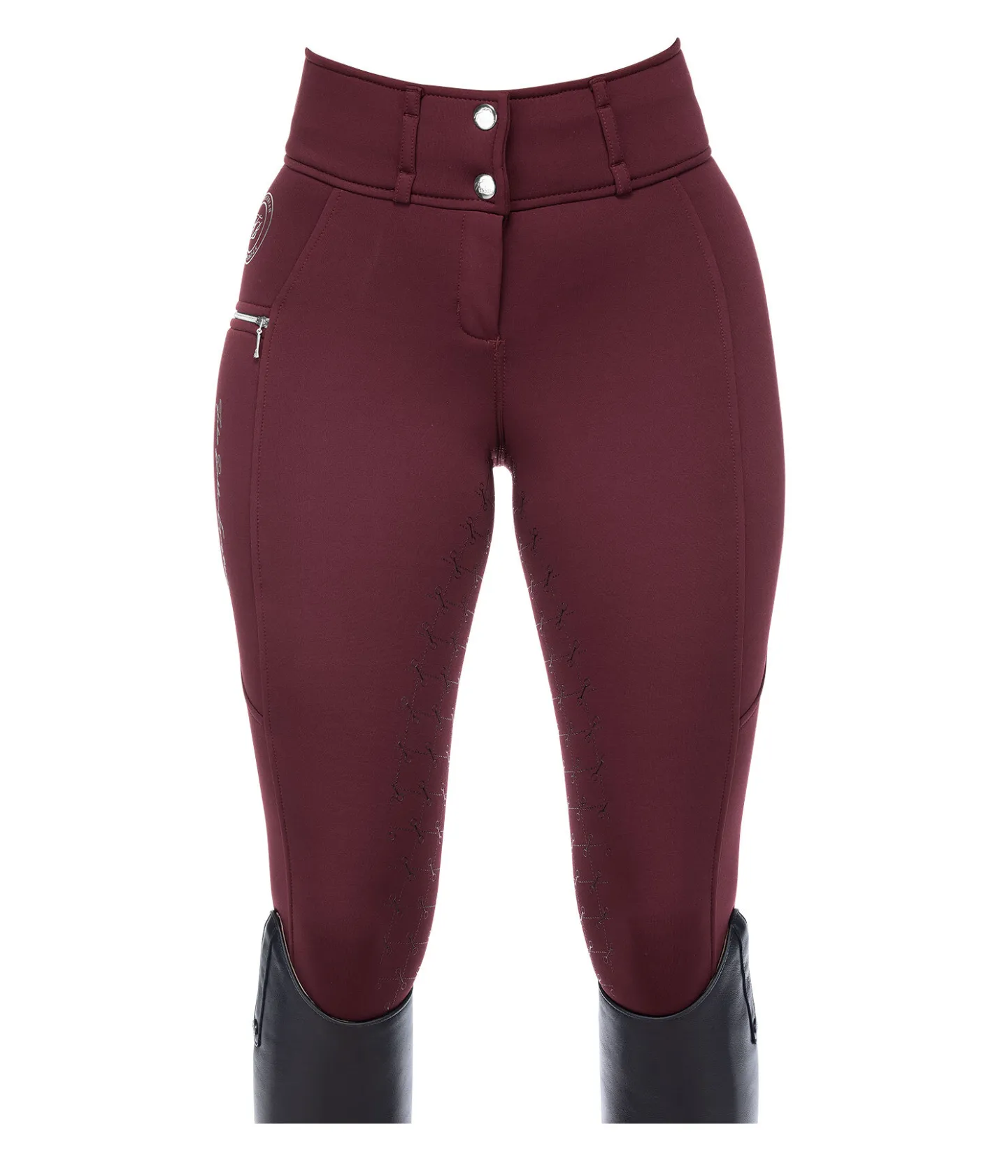 Felix Bühler Pantalon d'équitation thermique hybride à fond intégral grip Cheyenne acajou Best