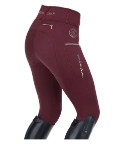 Felix Bühler Pantalon d'équitation thermique hybride à fond intégral grip Cheyenne acajou Best
