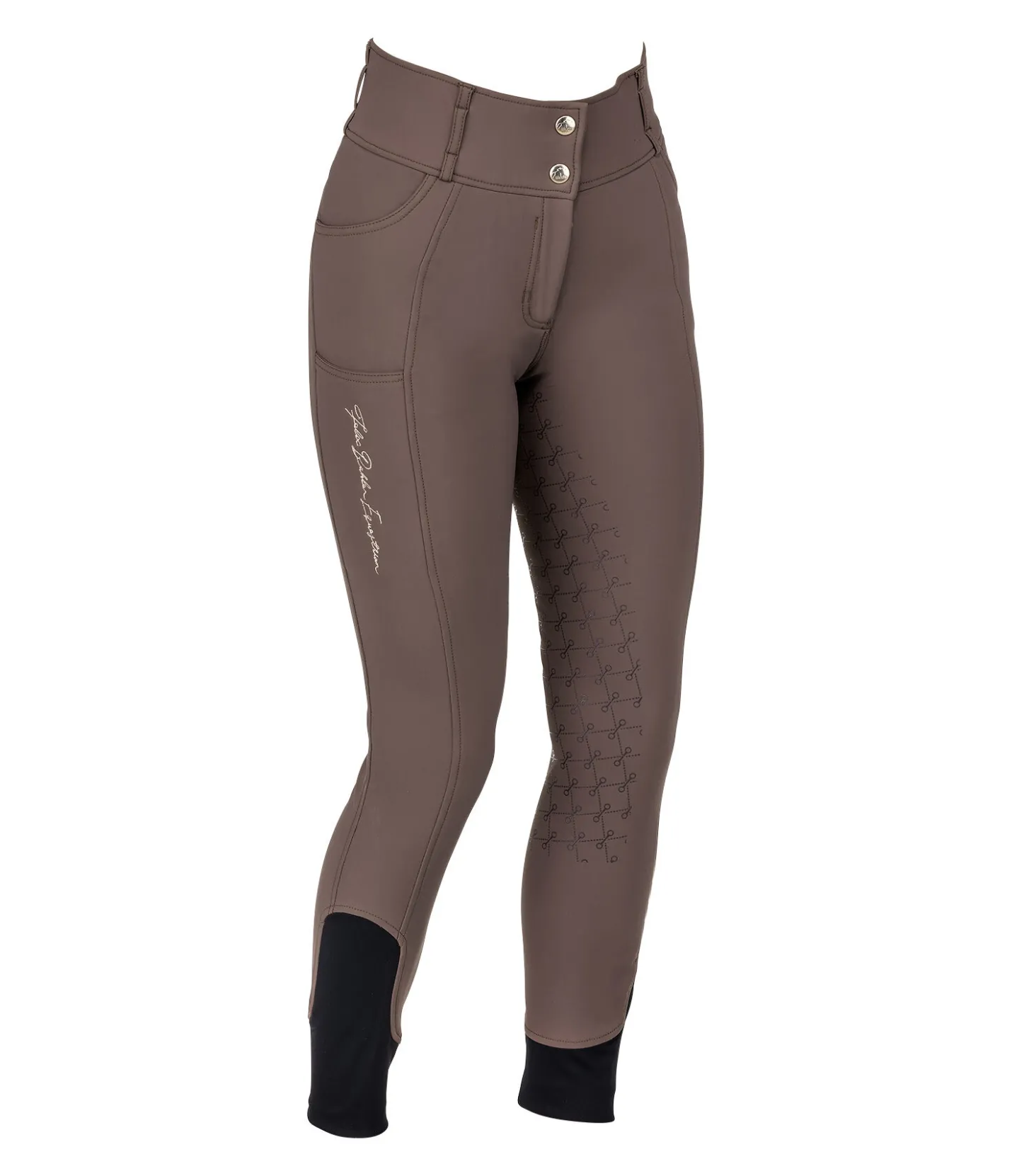 Felix Bühler Pantalon d'équitation thermique à fond intégral grip Jessica cannelle Best