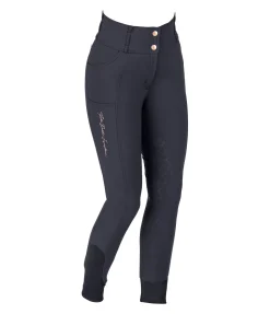 Felix Bühler Pantalon d'équitation thermique à fond intégral grip Jessica navy Hot