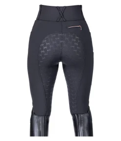 Felix Bühler Pantalon d'équitation thermique à fond intégral grip Jessica navy Hot