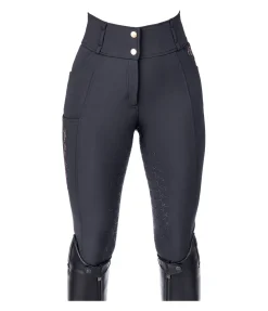Felix Bühler Pantalon d'équitation thermique à fond intégral grip Jessica navy Hot