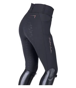 Felix Bühler Pantalon d'équitation thermique à fond intégral grip Jessica navy Hot