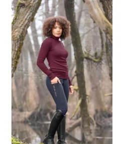 Felix Bühler Pantalon d'équitation thermique à fond intégral grip Jessica navy Hot