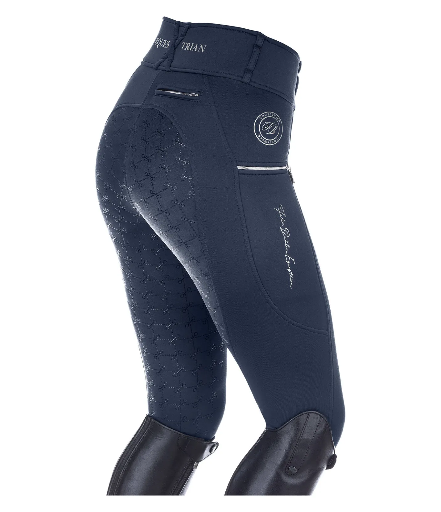 Felix Bühler Pantalon d'équitation thermique hybride à fond intégral grip Cheyenne navy Sale