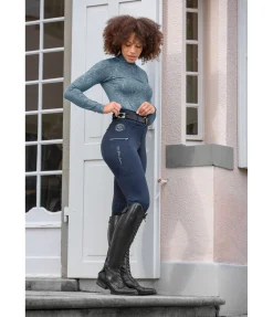 Felix Bühler Pantalon d'équitation thermique hybride à fond intégral grip Cheyenne navy Sale