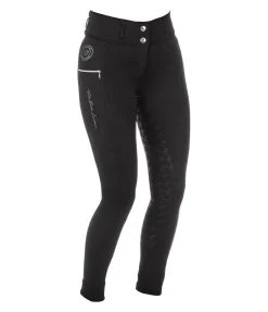 Felix Bühler Pantalon d'équitation thermique hybride à fond intégral grip Cheyenne noir Discount