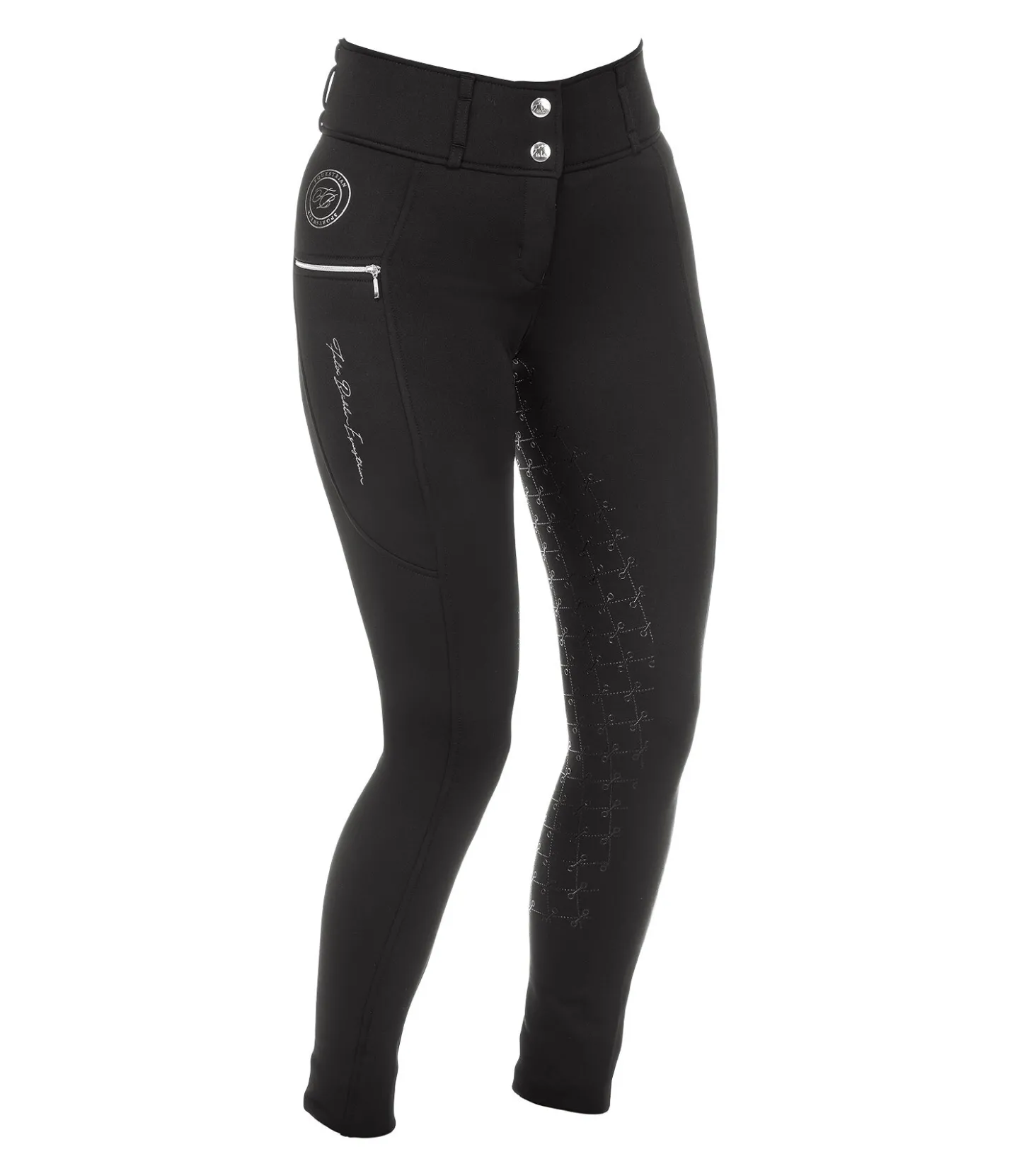 Felix Bühler Pantalon d'équitation thermique hybride à fond intégral grip Cheyenne noir Discount