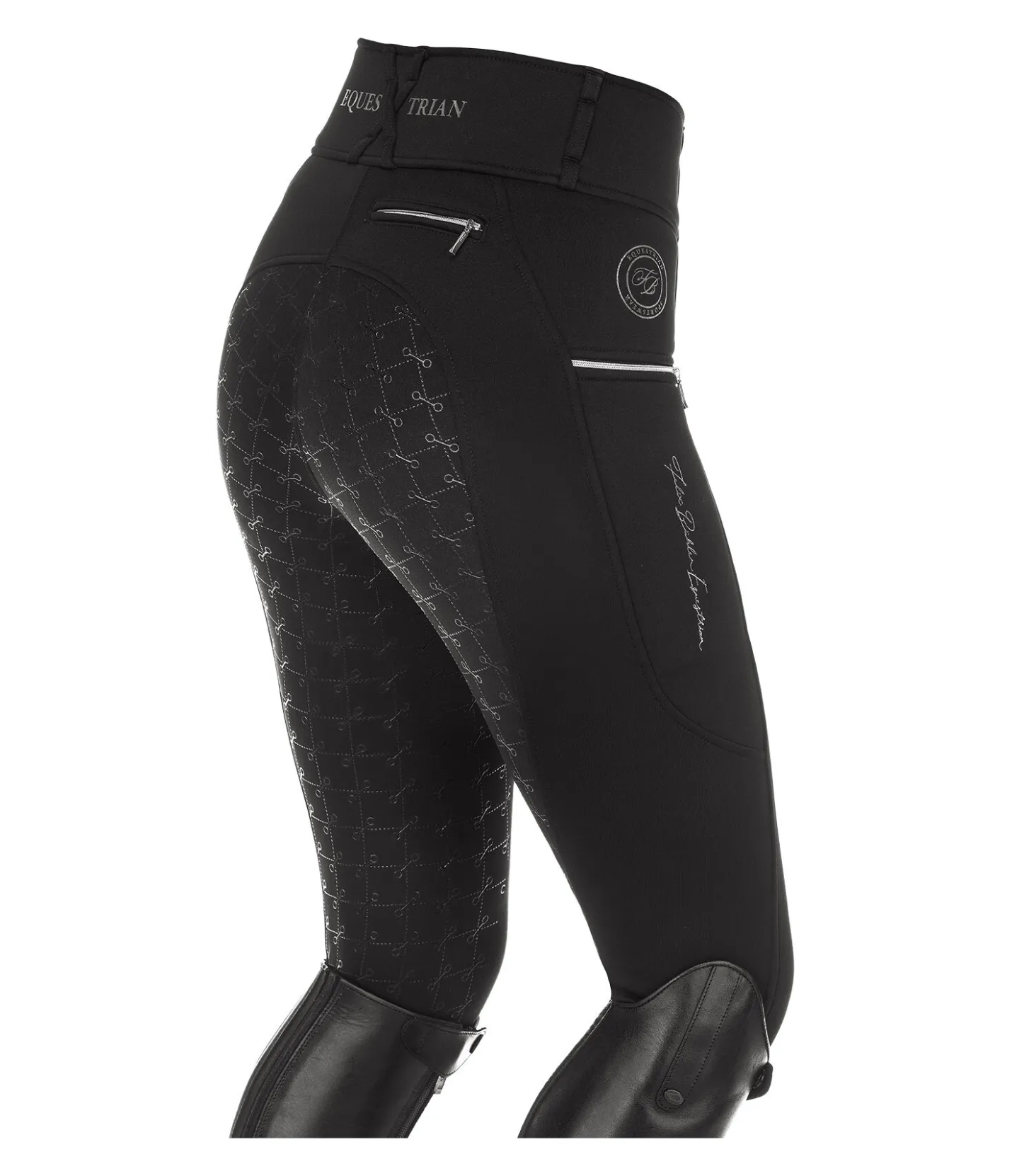 Felix Bühler Pantalon d'équitation thermique hybride à fond intégral grip Cheyenne noir Discount