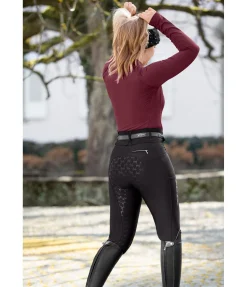 Felix Bühler Pantalon d'équitation thermique à fond intégral grip Jessica noir Sale