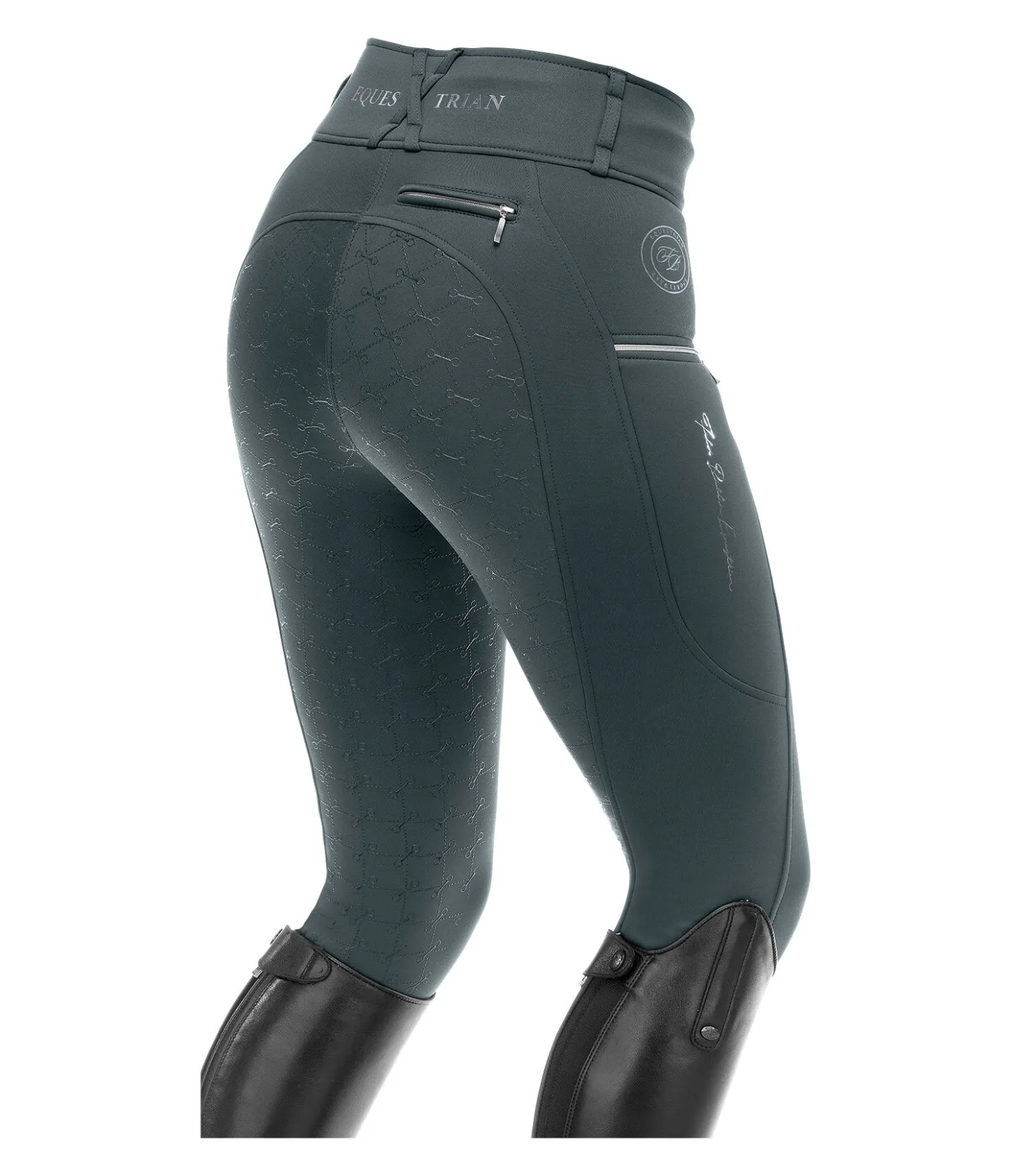 Felix Bühler Pantalon d'équitation thermique hybride à fond intégral grip Cheyenne thé vert Discount